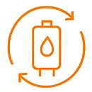 Water Heater Replacement Icon